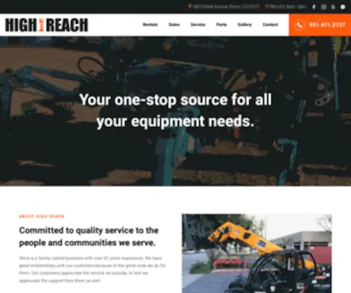 Highreach.us(Specializing in Rental) Screenshot