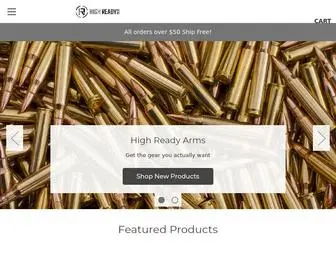 Highreadyarms.com(High Ready Arms) Screenshot