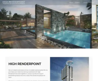 Highrenderpoint.com(Architectural Visualization) Screenshot