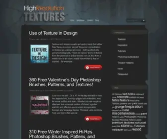 Highresolutiontextures.com(WordPress) Screenshot