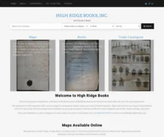 Highridgebooks.com(High Ridge Books) Screenshot