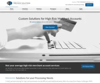 Highrisk.solutions(High Risk Merchant Solutions) Screenshot
