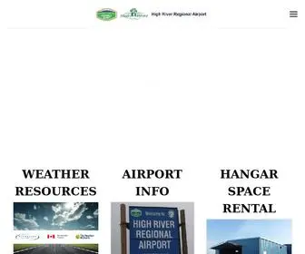 Highriverairport.ca(High River Regional Airport) Screenshot