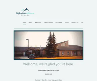 Highriverchurch.com(High River Alliance Church) Screenshot