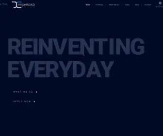 Highroad.center(Reinventing Everyday) Screenshot