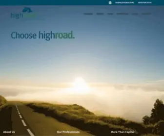 Highroadcap.com(High Road Capital Partners) Screenshot