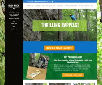 Highrockadventures.com(High Rock Adventures) Screenshot