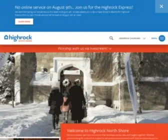 Highrocknorthshore.org(Highrock Church North Shore) Screenshot