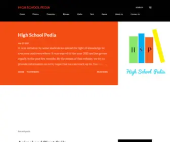 Highschoolpedia.com(High School Pedia) Screenshot