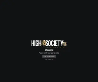 Highsociety416.com(High Society) Screenshot