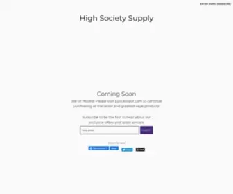 Highsocietysupply.com(Highsocietysupply) Screenshot