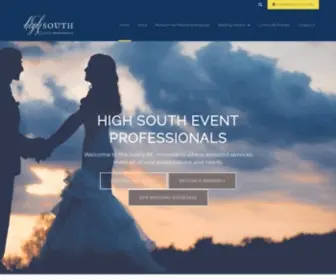 Highsouthevents.com(High Country Weddings) Screenshot