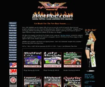 Highspeedautographics.com(Race Car Graphics and Decals) Screenshot