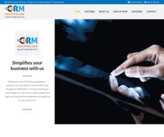 Highspeedcrm.com(HighSpeed CRM) Screenshot