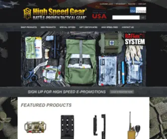 Highspeedgearinc.com(High Speed Gear) Screenshot