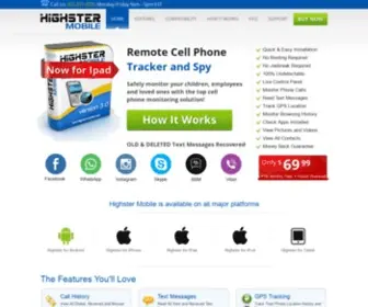 Highstermobi.com(Highster Mobile) Screenshot