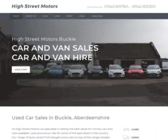 Highstreetmotors.com(High Street Motors) Screenshot