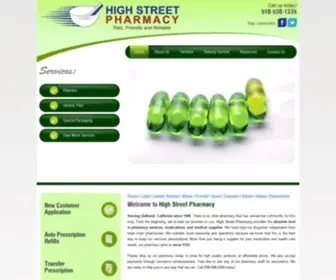 Highstreetpharmacy.net(High Street Pharmacy) Screenshot