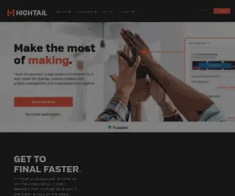 Hightail.com(Secure file sharing & creative collaboration) Screenshot