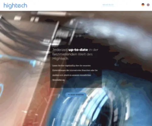 Hightech.de(Startseite Blog) Screenshot