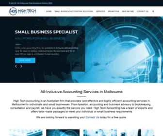Hightechaccounting.com.au(Melbourne Accounting Firm for Small Business) Screenshot