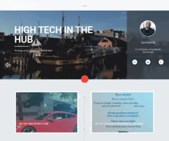 Hightechinthehub.com(High Tech in the Hub) Screenshot