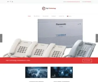 Hightechnology-EG.com(High Technology Company) Screenshot