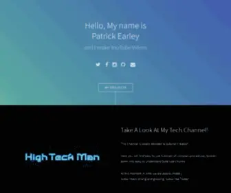 Highteckman.com(HighTeckMan's Personal Site) Screenshot