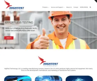 Hightest.co.uk(HighTest Technology Ltd) Screenshot