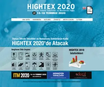 Hightex2020.com(Hightex 2020) Screenshot