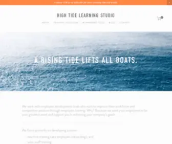 Hightidelearning.com(High Tide Learning Studio) Screenshot