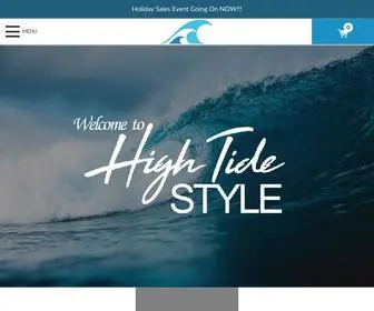 Hightidestyle.com(High Tide Style) Screenshot