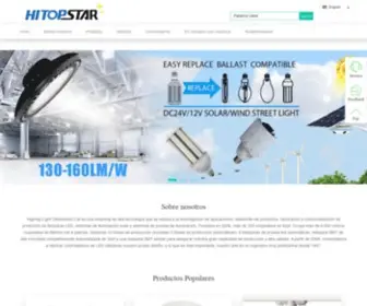 Hightoplamp.com(Hightop luz (Shenzhen) Ltd) Screenshot