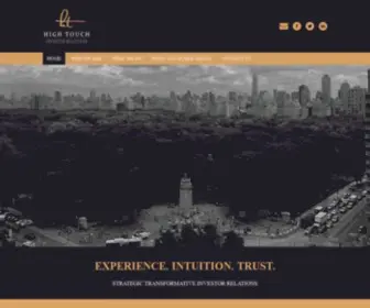 Hightouchir.com(High Touch Investor Relations Home) Screenshot