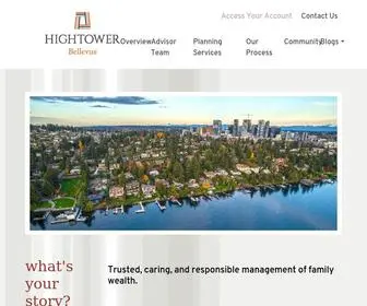 Hightowerbellevue.com(Bellevue Advisors) Screenshot