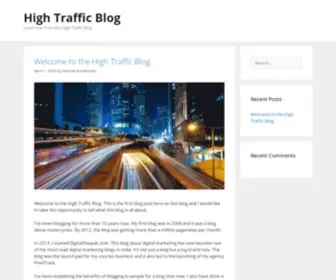 Hightrafficblog.com(High Traffic Blog) Screenshot