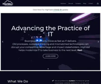 Highvail.com(Advancing the Practice of I.T) Screenshot