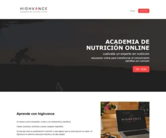 Highvance.com(Home) Screenshot