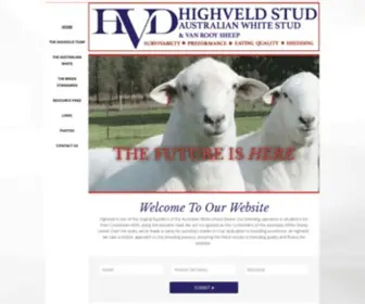 Highveld.com.au(Highvelds International Australian White Sheep Stud) Screenshot