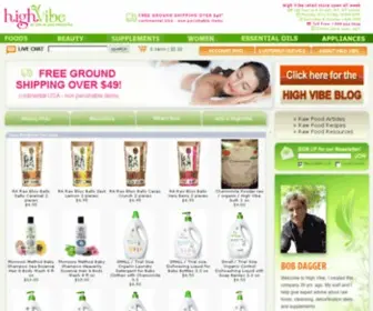 Highvibe.com(Rawfood) Screenshot