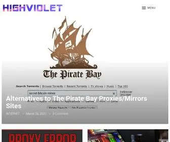 Highviolet.com(Internet and Tech News Blog) Screenshot