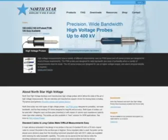 Highvoltageprobes.com(Develops & manufactures high voltage probes) Screenshot