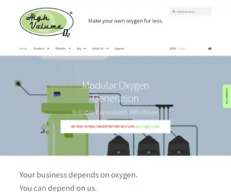 Highvolumeoxygen.com(High Volume Oxygen) Screenshot