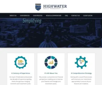 Highwaterwealth.com(Frontier) Screenshot