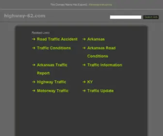 Highway-62.com(Highway 62 Home) Screenshot