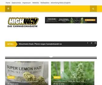 Highway-Magazin.de(Alles über Cannabis bei Highway) Screenshot