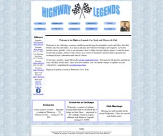 Highwaylegends.us(Highway Legends) Screenshot