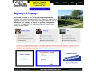 Highwaysandskyways.com(Highways & Skyways) Screenshot