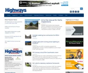 Highwaysmagazine.co.uk(Highways Magazine) Screenshot