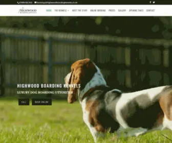 Highwoodboardingkennels.co.uk(Highwood boarding kennels) Screenshot